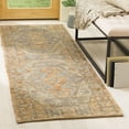 thumbnail image 1 of SAFAVIEH Organic Jervis Aztec Braided Jute Runner Rug, Slate/Natural, 2'6" x 8', 1 of 6