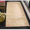 thumbnail image 1 of SAFAVIEH Organic Mckenzie Geometric Braided Jute Runner Rug, Light Beige, 2'6" x 8', 1 of 6