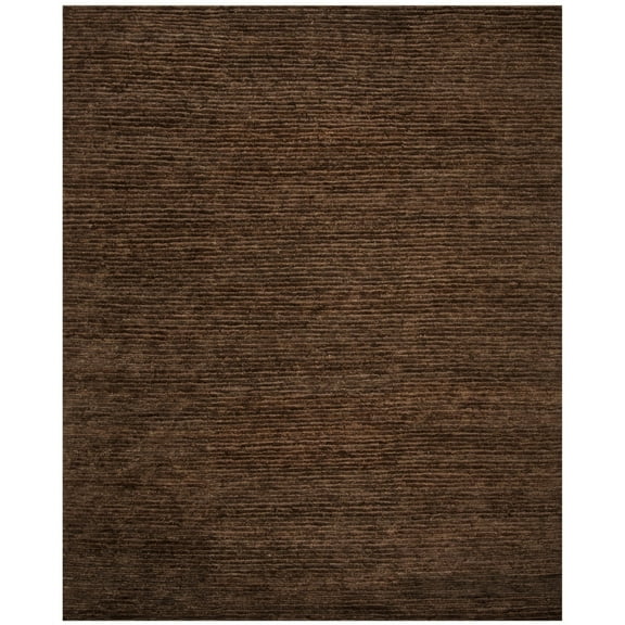 SAFAVIEH Organic ORG213A Hand-knotted Brown / Brown Rug