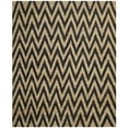 thumbnail image 1 of SAFAVIEH Organica Glanville Chevron Area Rug, Black/Natural, 8' x 10', 1 of 8