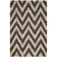 thumbnail image 1 of SAFAVIEH Organica Glanville Chevron Area Rug, Blue/Natural, 2'6" x 4', 1 of 8