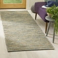 thumbnail image 1 of SAFAVIEH Organic ORG704A Handwoven Blue / Natural Rug, 1 of 6