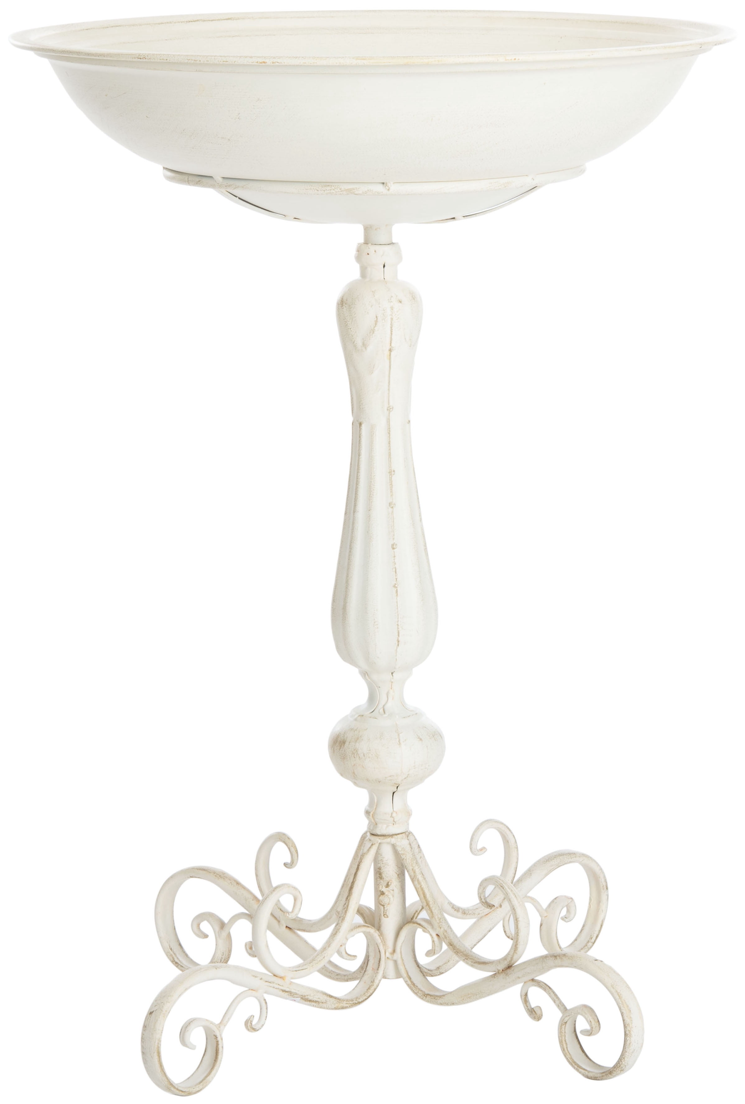 Safavieh Orian Weatherproof Metal Bird Bath Basin Traditional