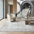 thumbnail image 1 of SAFAVIEH Orlando Jaymz Medallion Machine Washable Area Rug, Taupe/Beige, 5'5" x 5'5" Square, 1 of 12
