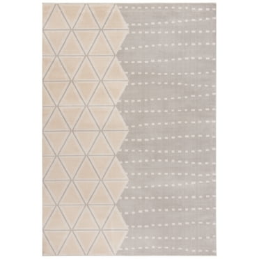 SAFAVIEH Orwell Anastasia Geometric Area Rug, Grey/Ivory, 2' x 3'