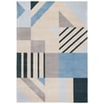 thumbnail image 1 of SAFAVIEH Orwell Anderson Abstract Area Rug, Beige/Blue, 2' x 3', 1 of 7