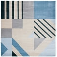 thumbnail image 1 of SAFAVIEH Orwell Anderson Abstract Area Rug, Beige/Blue, 6'7" x 6'7" Square, 1 of 7