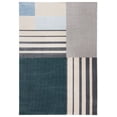thumbnail image 1 of SAFAVIEH Orwell Braganza Abstract Geometric Area Rug, Charcoal/Beige, 5'3" x 7'7", 1 of 4