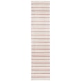 thumbnail image 1 of SAFAVIEH Orwell Caelestinus Striped Runner Rug, Ivory/Rust, 2'2" x 9', 1 of 8
