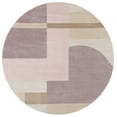 thumbnail image 1 of SAFAVIEH Orwell Calanthia Abstract Area Rug, Pink/Purple, 9' x 9' Round, 1 of 9