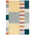 thumbnail image 1 of SAFAVIEH Orwell Eadaoin Abstract Area Rug, Beige/Yellow, 5'3" x 7'7", 1 of 9
