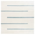 thumbnail image 1 of SAFAVIEH Orwell Isidora Striped Area Rug, Ivory/Blue, 6'7" x 6'7" Square, 1 of 8