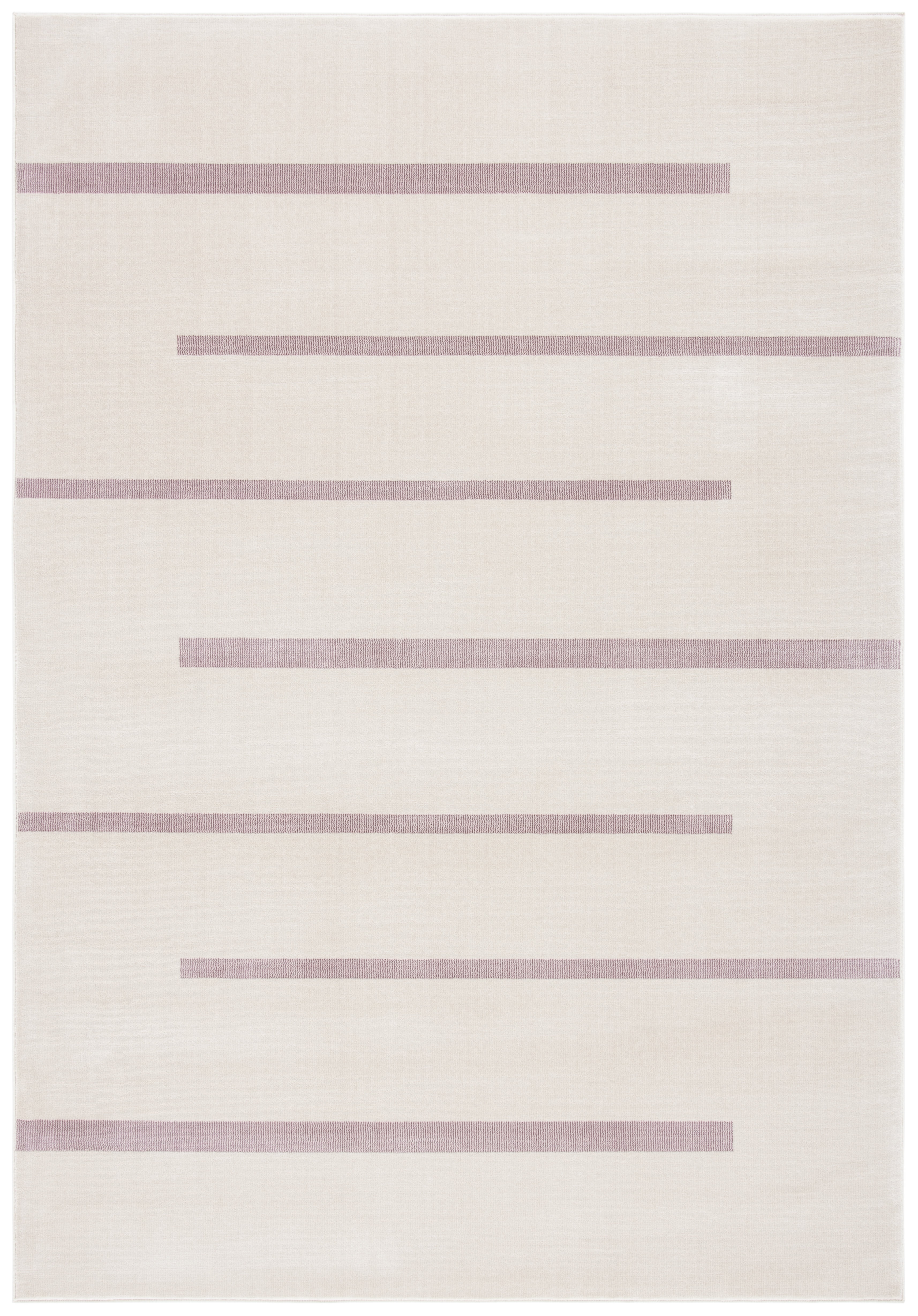 SAFAVIEH Orwell Isidora Striped Area Rug, Ivory/Pink, 9' x 12'