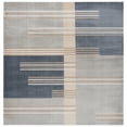 thumbnail image 1 of SAFAVIEH Orwell Linford Abstract Area Rug, Grey/Charcoal, 9' x 9' Square, 1 of 7