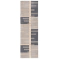 thumbnail image 1 of SAFAVIEH Orwell Linford Abstract Runner Rug, Grey/Charcoal, 2'2" x 9', 1 of 7