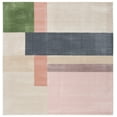 thumbnail image 1 of SAFAVIEH Orwell Lucille Abstract Area Rug, Ivory/Charcoal, 6'7" x 6'7" Square, 1 of 7