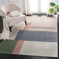 thumbnail image 1 of SAFAVIEH Orwell Lucille Abstract Geometric Area Rug, Ivory/Charcoal, 4' x 6', 1 of 5