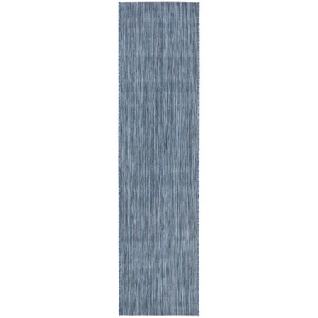 SAFAVIEH Outdoor BHS218M Beach House Collection Blue Rug