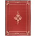 thumbnail image 1 of SAFAVIEH Outdoor CY6788-28 Courtyard Collection Red / Creme Rug, 1 of 2