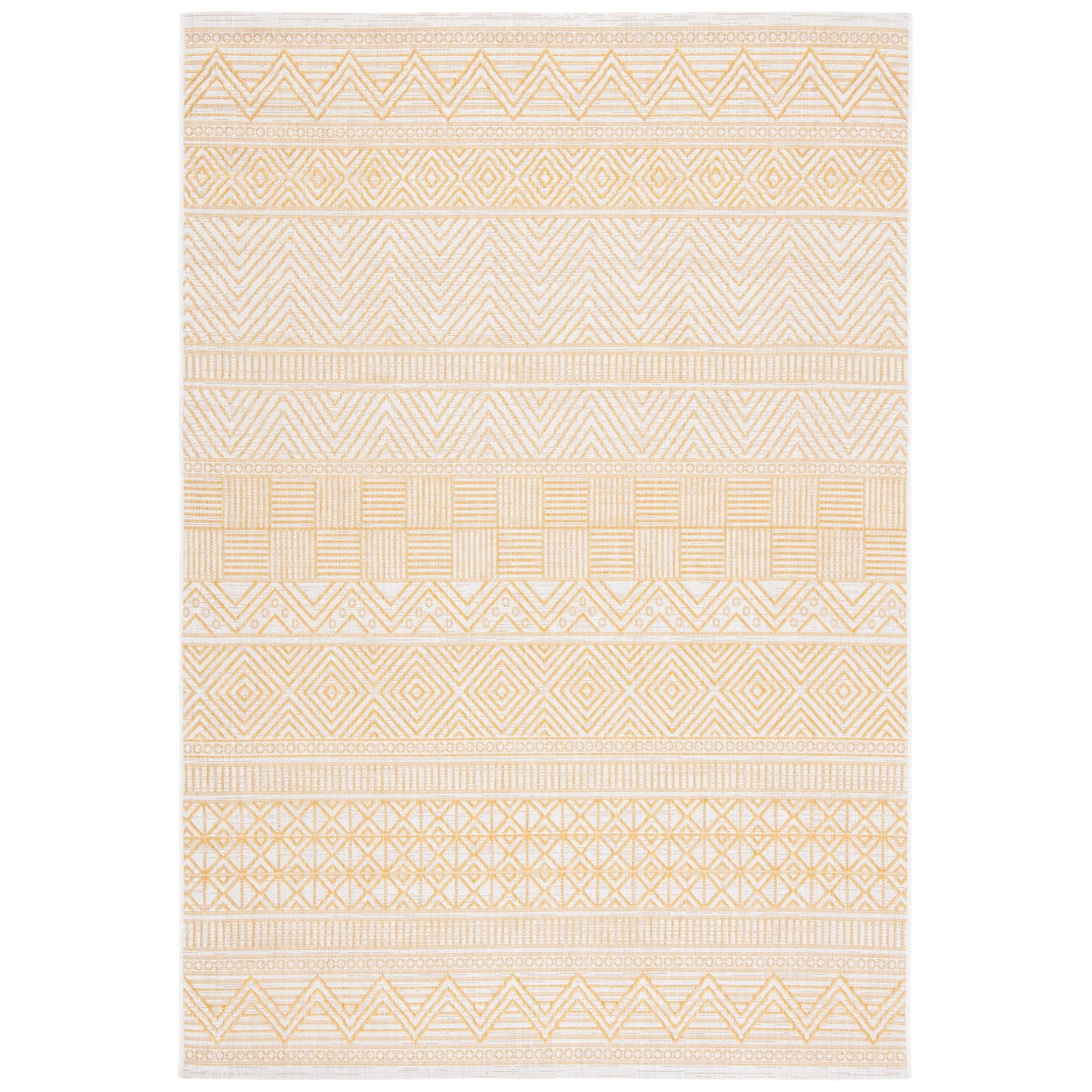 Elegant Gray 8' x 10' Synthetic Easy-Care Rectangular Rug