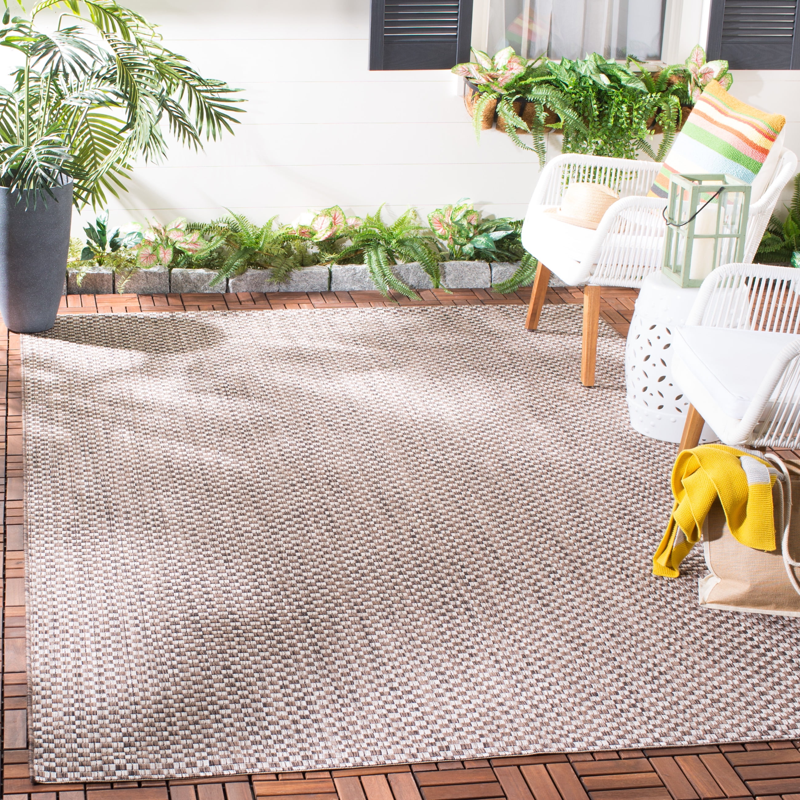 Safavieh Courtyard Blair Geometric Indoor/Outdoor Area Rug or Runner
