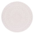 thumbnail image 1 of SAFAVIEH Outdoor CY8734-56212 Courtyard Ivory / Soft Pink Rug, 1 of 10