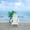 thumbnail image 1 of SAFAVIEH Outdoor Collection Brizio Adirondack Rocking Chair White, 1 of 7
