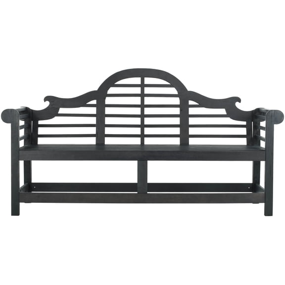 Safavieh Khara Adult Wood Weather-Resistant Outdoor Benches Set of 1 Gray