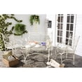 thumbnail image 1 of SAFAVIEH Outdoor Collection Leah 4-Piece Set Antique White, 1 of 5