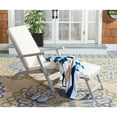 thumbnail image 1 of SAFAVIEH Outdoor Collection Palmdale Lounge Chair Grey/Beige, 1 of 7