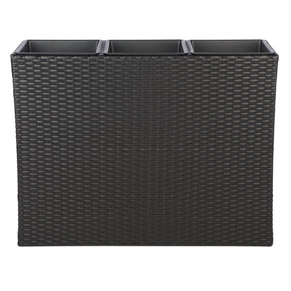 SAFAVIEH Outdoor Collection Rita Flower Rack Black