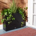thumbnail image 1 of SAFAVIEH Outdoor Collection Rita Flower Rack Black, 1 of 7