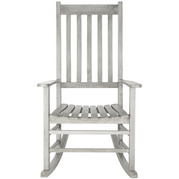 SAFAVIEH Outdoor Collection Shasta Rocking Chair Grey Wash