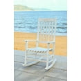 thumbnail image 1 of SAFAVIEH Outdoor Collection Shasta Rocking Chair White Wash, 1 of 7
