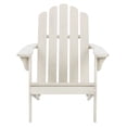 thumbnail image 1 of SAFAVIEH Outdoor Collection Topher Adirondack Chair White, 1 of 10