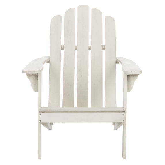 SAFAVIEH Outdoor Collection Topher Adirondack Chair White