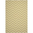 thumbnail image 1 of SAFAVIEH Outdoor HAM513AG Hampton Collection Green / Ivory Rug, 1 of 3