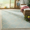 thumbnail image 1 of Safavieh Linden Ognena Geometric Indoor/Outdoor Area Rug, Aqua/Cream, 9' x 12', 1 of 8