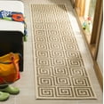 thumbnail image 1 of Safavieh Linden Joetta Geometric Indoor/Outdoor Runner Rug, Beige/Cream, 2'2" x 8', 1 of 8