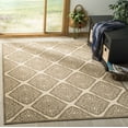 thumbnail image 1 of SAFAVIEH Outdoor LND132C Linden Collection Cream / Beige Rug, 1 of 6