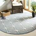 thumbnail image 1 of SAFAVIEH Outdoor LND132Q Linden Collection Red / Creme Rug, 1 of 6