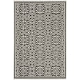 thumbnail image 1 of SAFAVIEH Linden Odetta Geometric Indoor/Outdoor Area Rug, Light Grey/Charcoal, 3' x 5', 1 of 11