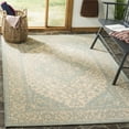 thumbnail image 1 of SAFAVIEH Linden Andreas Traditional Area Rug, Cream/Aqua, 6'7" x 6'7" Square, 1 of 6