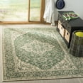 thumbnail image 1 of SAFAVIEH Outdoor LND137Y Linden Collection Green / Creme Rug, 1 of 10