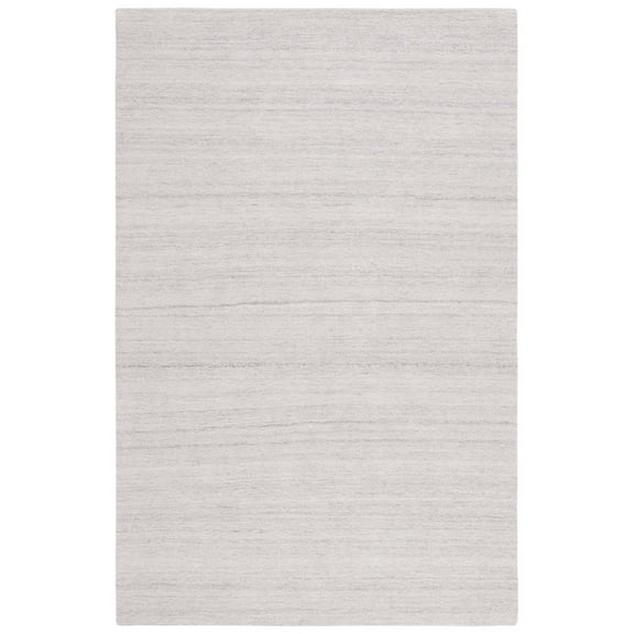 SAFAVIEH Outdoor Micro-Loop Garrett Solid Indoor/Outdoor Area Rug, Beige, 6' x 9'