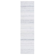 SAFAVIEH Outdoor Micro-Loop Garrett Solid Indoor/Outdoor Runner Rug, Ivory, 2'3" x 9'