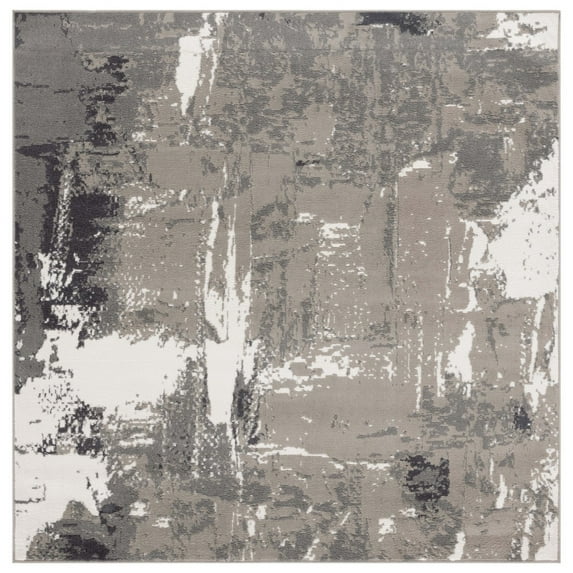 SAFAVIEH PYR212A Pyramid Ivory Grey / Charcoal