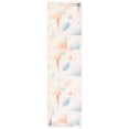 thumbnail image 1 of SAFAVIEH Paint Brush Dayna Abstract Runner Rug, Pink/Blue, 2'2" x 8', 1 of 9