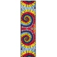thumbnail image 1 of SAFAVIEH Paint Brush PTB127A Fuchsia / Yellow Rug, 1 of 5