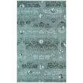 thumbnail image 1 of SAFAVIEH Palazzo Auran Euro style Area Rug, Light Blue/Black, 5' x 8', 1 of 9